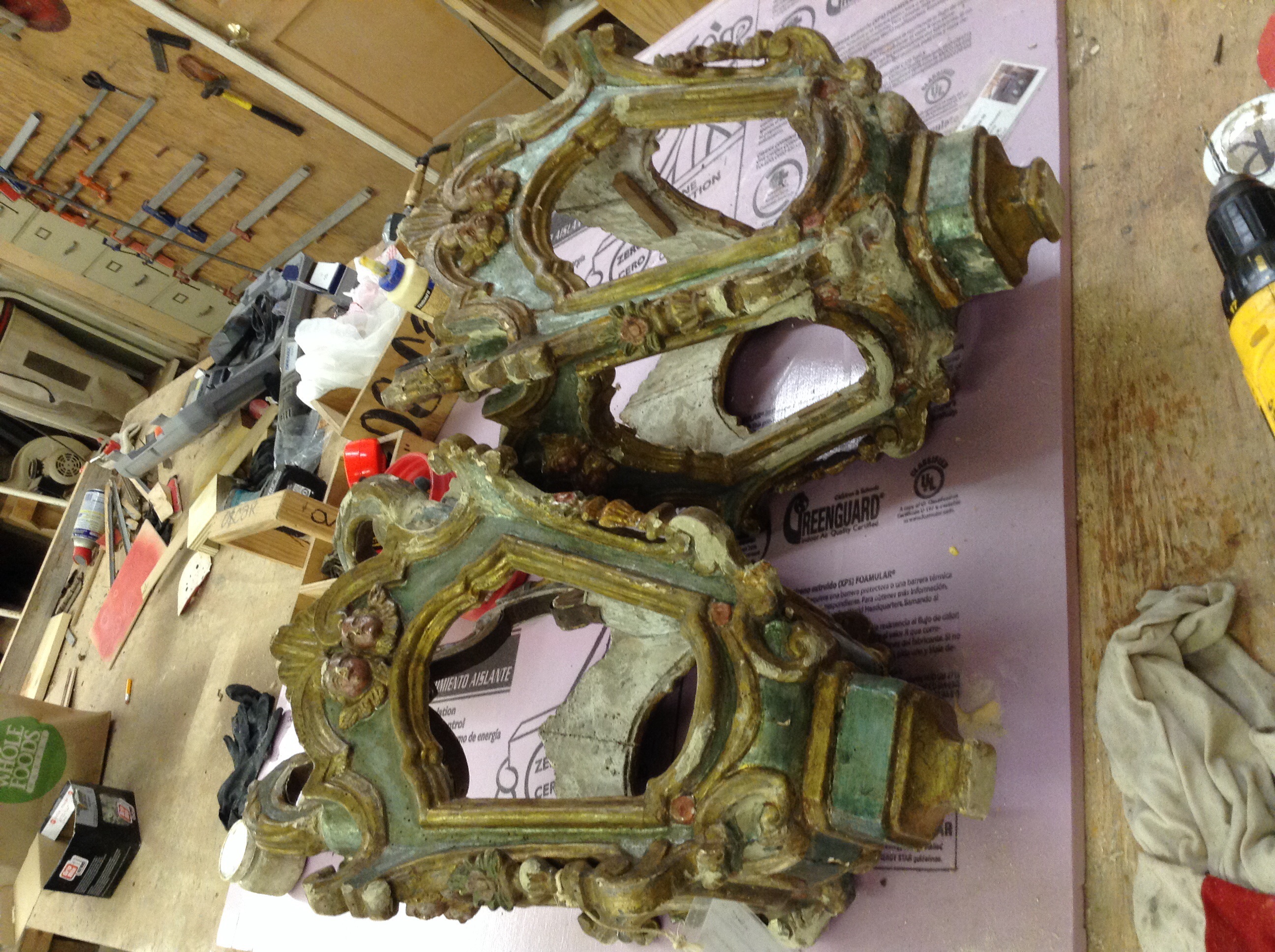Early 18th c. Processional Lanterns from Rome - image 8